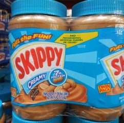 Skippy Chunky Peanut Butter, 2 pk./48 oz.