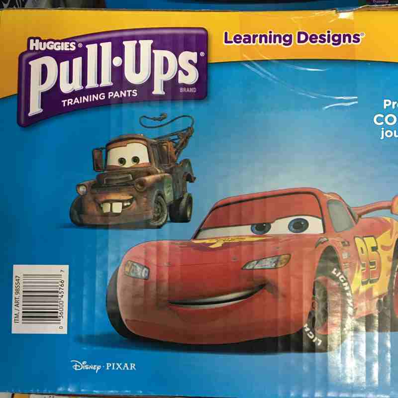 Huggies Pull-Ups Cool Alert Disney Pixar Cars Size 4T-5T Training