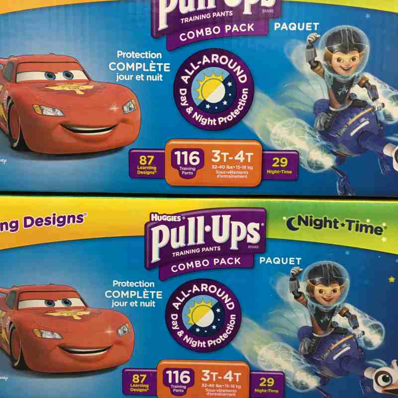  Pull-Ups Boys Training Pants & Wipes Bundle: Pull-Ups