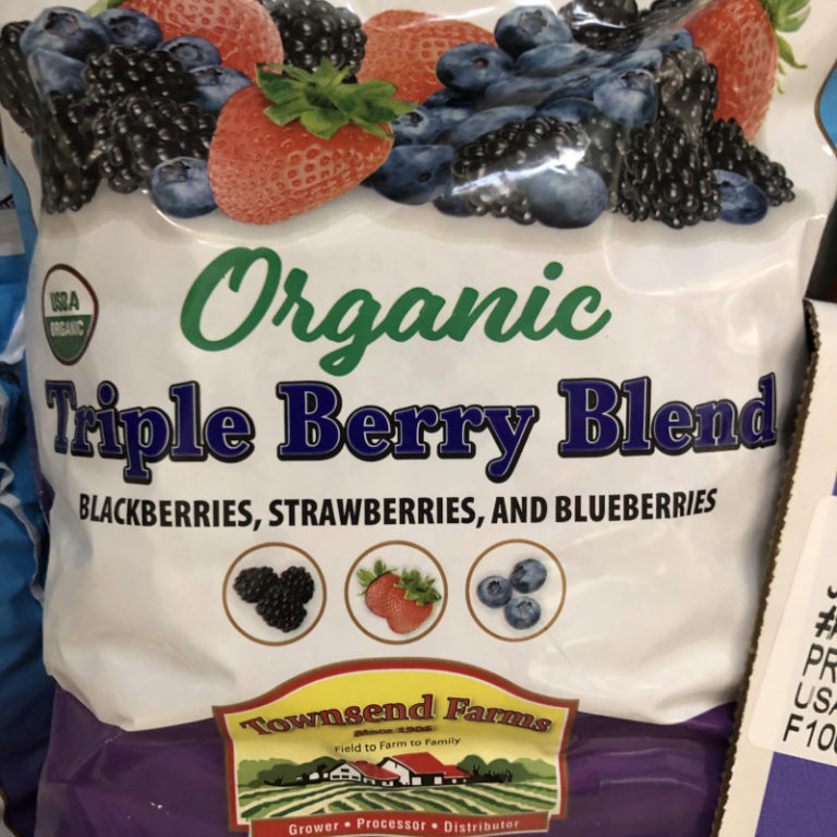 Organic Townsend Triple Berry Blend (frozen berries) 3lbs 819490