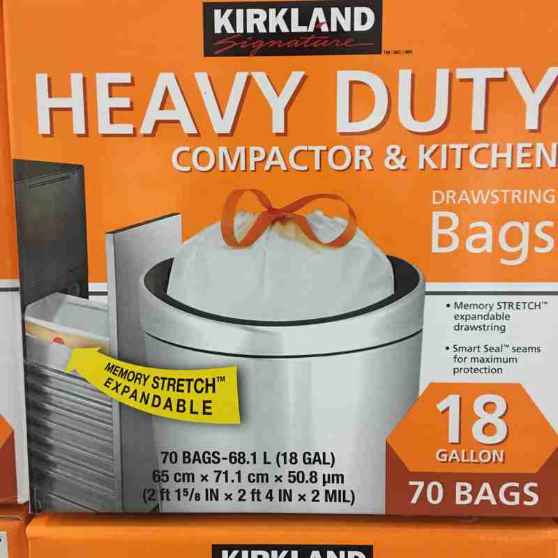 Trash Compactor Bags, 12 Bags (Heavy Duty)