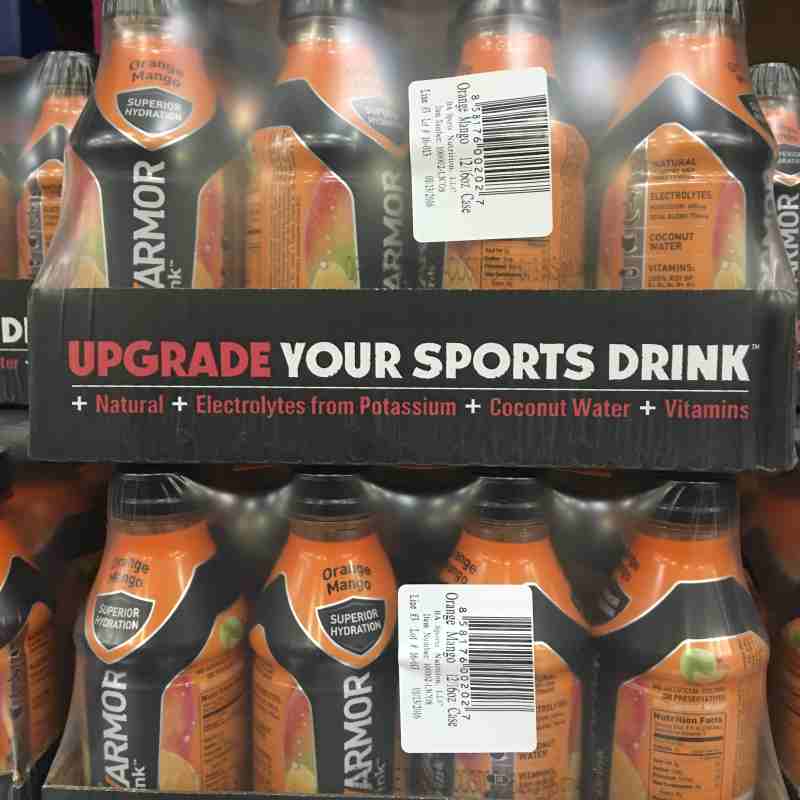 12/16oz Orange Armor Drink Body 1041925 Sports Mango