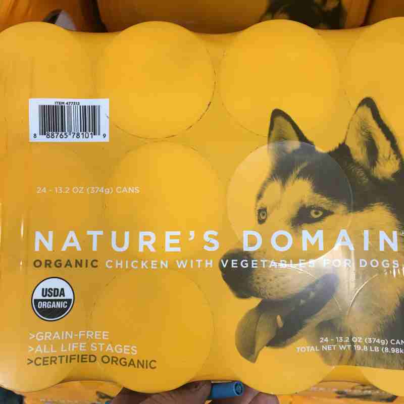 best nature's domain dog food