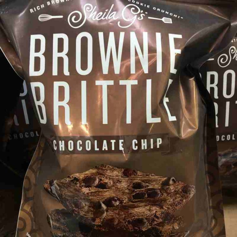 Sheila G's Chocolate Chip Brownie Brittle 16oz 673197 - South's Market